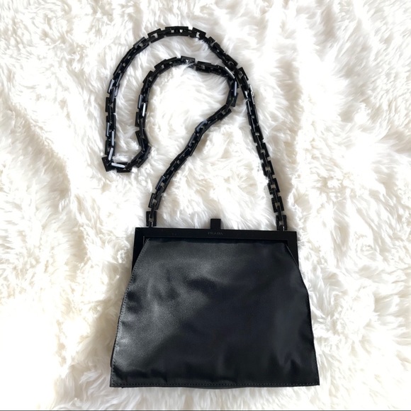 PRADA Vintage Chain Link Shoulder Bag - Picture 11 of 11